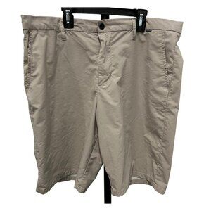 Hurley Mens Khaki Shorts - Lightweight Casual Wear